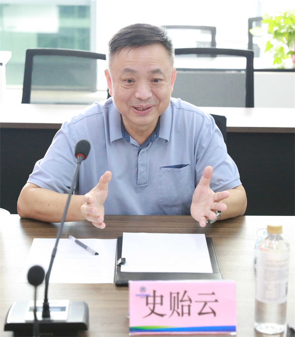 海南省政協副主席、民進海南省委會主委史貽云到秦創原陜西環保集團創新中心調研